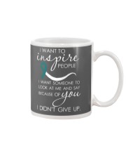 cervical-cancer-teal-white-inspire Mug thumbnail