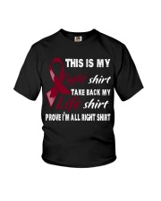 multiple-myeloma-burgundy-myshirt Youth T-Shirt thumbnail