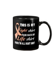 uterine-cancer-peach-myshirt Mug thumbnail