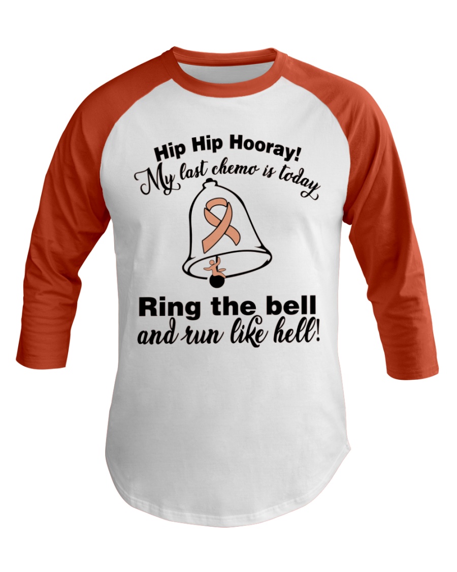 uterine-cancer-peach-rtb Baseball Tee