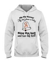 uterine-cancer-peach-rtb Hooded Sweatshirt thumbnail