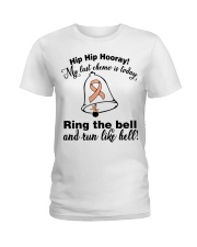uterine-cancer-peach-rtb Ladies T-Shirt thumbnail