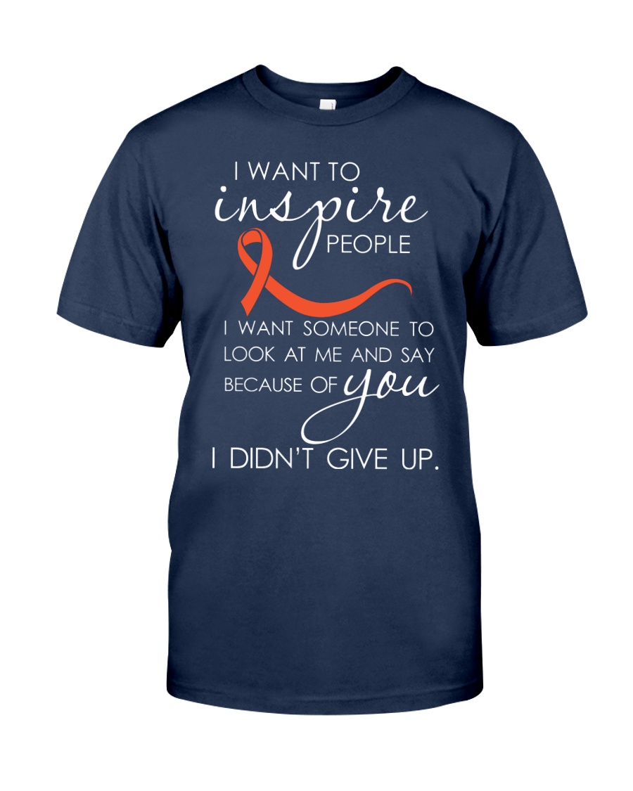 leukemia-orange-inspire Classic T-Shirt