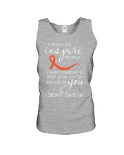 leukemia-orange-inspire Unisex Tank thumbnail