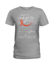 leukemia-orange-inspire Ladies T-Shirt thumbnail