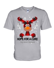 lung-cancer-white-hfac V-Neck T-Shirt thumbnail