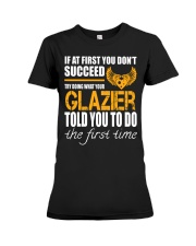 STICKER GLAZIER Premium Fit Ladies Tee thumbnail