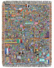 R/place Blanket 60x80 - Woven Blanket front