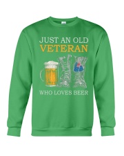 Just An Old Veteran Who Loves Beer Shirt Sweatshirt Hoodie Long Sleeve Tank Top For Veterans - Veteran Birthday Xmas Gift - Size S To 6XL Crewneck Sweatshirt tile
