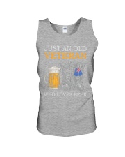 Just An Old Veteran Who Loves Beer Shirt Sweatshirt Hoodie Long Sleeve Tank Top For Veterans - Veteran Birthday Xmas Gift - Size S To 6XL Unisex Tank tile
