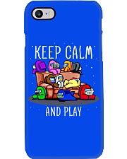 Keep Calm And Play Shirt - Among Us Phone Case tile