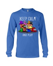 Keep Calm And Play Shirt - Among Us Long Sleeve Tee tile