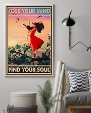 Lose Your Mind Find Your Soul Poster - Violin Playing Girl Poster - Home Decor - No Frame Full Size 11x17 16x24 24x36 Inches 11x17 Poster lifestyle-poster-1