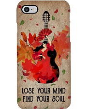 Lose Your Mind Find Your Soul Phone Case - Phone Case For Dancers - Dancer Vintage Art Phone Case i-phone-8-case