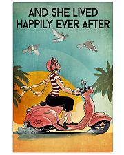 And She Lived Happily Ever After Poster - Home Decor - No Frame Full Size 11x17 16x24 24x36 Inches 11x17 Poster front