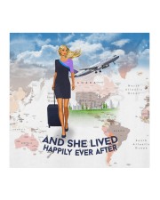 And She Lived Happily Ever After Face Mask - Mask For Flight Attendants - Flight Attendant Birthday Xmas Gift Cloth face mask aos-face-mask-coverlet-lifestyle-front-02