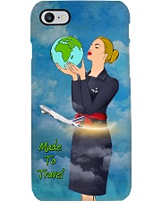 Made To Travel Phone Case - Phone Case For Flight Attendants - Flight Attendant Phone Case i-phone-8-case