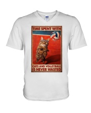 Vintage Art V-Neck T-Shirt tile