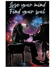 Lose Your Mind Find Your Soul Poster - Poster For Piano Players - Pianist Birthday Xmas Gift - Home Decor -No Frame Full Size 11x17 16x24 24x36 Inches 11x17 Poster front