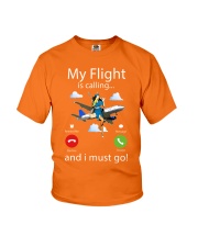 My Flight Is Calling And I Must Go Shirt - Shirt For Flight Attendants - Flight Attendant Birthday Xmas Gift - Size S To 6XL Youth T-Shirt tile