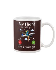 My Flight Is Calling And I Must Go Shirt - Shirt For Flight Attendants - Flight Attendant Birthday Xmas Gift - Size S To 6XL Mug tile