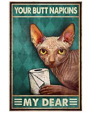 Your Butt Napkins My Dear Poster - Funny Toilet Poster - Bathroom Wall Art Decor - No Frame Full Size 11''x17'' 16''x24'' 24''x36'' 11x17 Poster front