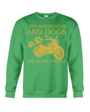 I Like Motorcycle And Dogs And Maybe 3 People Shirt - Shirt For Motorcycle Lovers - Motorcycle Lover Birthday Xmas Gift Crewneck Sweatshirt tile