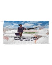 And She Lived Happily Ever After Mask - Mask For Flight Attendants Cloth face mask front