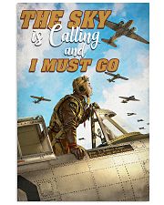 The Sky Is Calling And I Must Go Poster - Pilot Vintage Art Picture - Wall Art Decor - No Frame Full Size 11''x17'' 16''x24'' 24''x36'' 11x17 Poster front