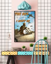 The Sky Is Calling And I Must Go Poster - Pilot Vintage Art Picture - Wall Art Decor - No Frame Full Size 11''x17'' 16''x24'' 24''x36'' 11x17 Poster lifestyle-poster-6