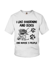 I Like Gardening And Dogs And Maybe 3 People Shirt - Shirt For Gardening And Dog Lovers-Sweatshirt Hoodie Long Sleeve Tank Top Available-Size S To 6XL Youth T-Shirt tile