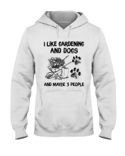 I Like Gardening And Dogs And Maybe 3 People Shirt - Shirt For Gardening And Dog Lovers-Sweatshirt Hoodie Long Sleeve Tank Top Available-Size S To 6XL Hooded Sweatshirt tile