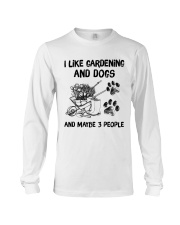 I Like Gardening And Dogs And Maybe 3 People Shirt - Shirt For Gardening And Dog Lovers-Sweatshirt Hoodie Long Sleeve Tank Top Available-Size S To 6XL Long Sleeve Tee tile