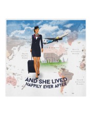 And She Lived Happily Ever After Face Mark - Face Mask For Flight Attendant - Flight Attendant Cloth face mask aos-face-mask-coverlet-lifestyle-front-02