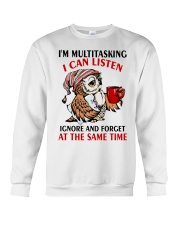 I'm Multitasking I Can Listen Ignore And Forget At The Same Time Shirt - Sweatshirt Hoodie Long Sleeve Tank Top T-shirt Available - Size S To 6XL Crewneck Sweatshirt tile