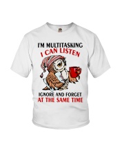 I'm Multitasking I Can Listen Ignore And Forget At The Same Time Shirt - Sweatshirt Hoodie Long Sleeve Tank Top T-shirt Available - Size S To 6XL Youth T-Shirt tile
