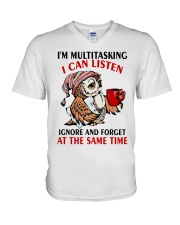 I'm Multitasking I Can Listen Ignore And Forget At The Same Time Shirt - Sweatshirt Hoodie Long Sleeve Tank Top T-shirt Available - Size S To 6XL V-Neck T-Shirt tile
