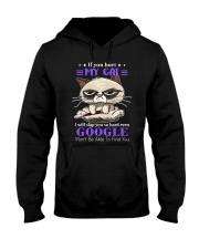If You Hurt My Cat I Will Slap You So Hard Even Google Won't Be Able To Find You Shirt - Size S To 6XL Hooded Sweatshirt tile