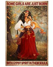 Some Girls Are Just Born With Gypsy Spirit In Their Souls Poster - Gypsy Girl Prints Wall Art Decor Poster - No Frame - Home Decor 11x17 Poster front