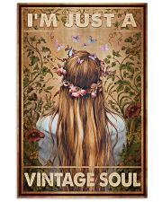 I'm Just A Vintage Soul Poster - Vintage Girl Prints Wall Art Decor - No Frame Full Size 11''x17'' 16''x24'' 24''x36'' 11x17 Poster front