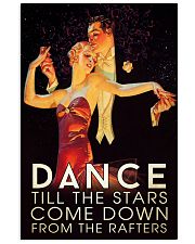 Dance Till The Stars Come Down From The Rafters Poster - Man And Woman Dancing Vintage Art Picture - Poster For Dancers - Home Wall Decor - No Frame 11x17 Poster front