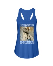 It's Not About Being Better Than Someone Else It's About Better Than You Were The Day Before Shirt - Shirt For Taekwondo Practitioners - Size S To 6XL Ladies Flowy Tank tile