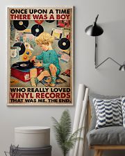 Once Upon A Time There Was A Boy Who Really Loves Vinyl Records That Was Me The End Vintage Poster - Vinyl Record Lover Birthday Xmas Gift -Home Decor 11x17 Poster lifestyle-poster-1
