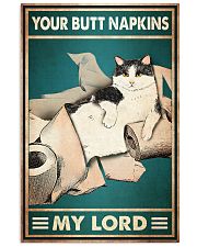 Your Butt Napkins My Lord Poster - Cat And Paper Funny Toilet Poster - Bathroom Wall Art Decor - No Frame Full Size 11''x17'' 16''x24'' 24''x36'' 11x17 Poster front