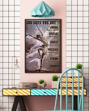 God Says You Are Unique Special Lovely Precious Strong Chosen Poster - Girl Dancing Vintage Art Picture - Poster For Dancers - No Frame 11x17 Poster lifestyle-poster-6