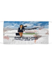 And She Lived Happily Ever After Face Mark - Face Mask For Flight Attendant - Flight Attendant Cloth face mask front