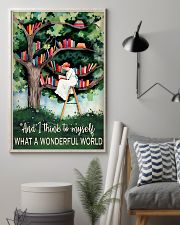 And I Think To Myself What A Wonderful World Poster - Poster For Book Reading Lovers-Home Wall Decor-No Frame Full Size 11''x17'' 16''x24'' 24''x36'' 11x17 Poster lifestyle-poster-1