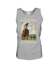 The Only Time You Should Ever Look Back Is To See How Far You've Come Racing Horse Shirt Birthday Christmas Gift Unisex Tank tile