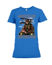 You Don't Stop Flying When You Get Old You Get Old When You Stop Flying Shirt - Shirt For Pilots - Pilot Birthday Xmas Gift - Size S To 6XL Premium Fit Ladies Tee tile