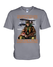 You Don't Stop Flying When You Get Old You Get Old When You Stop Flying Shirt - Shirt For Pilots - Pilot Birthday Xmas Gift - Size S To 6XL V-Neck T-Shirt tile